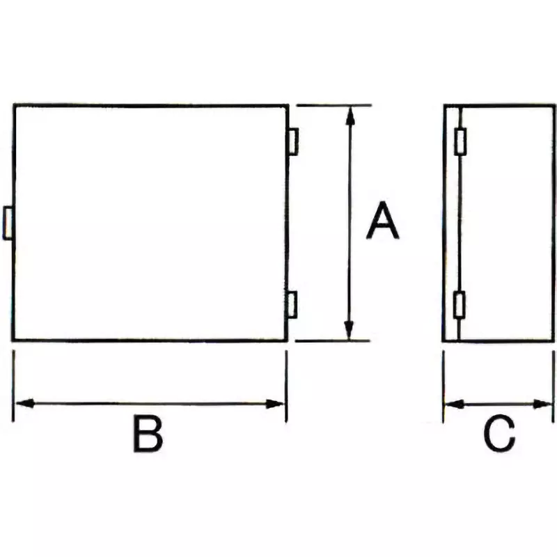 NITTO KOGYO CH-A Type Control Box 300x250 mm Circuit Board, CH20-335AC